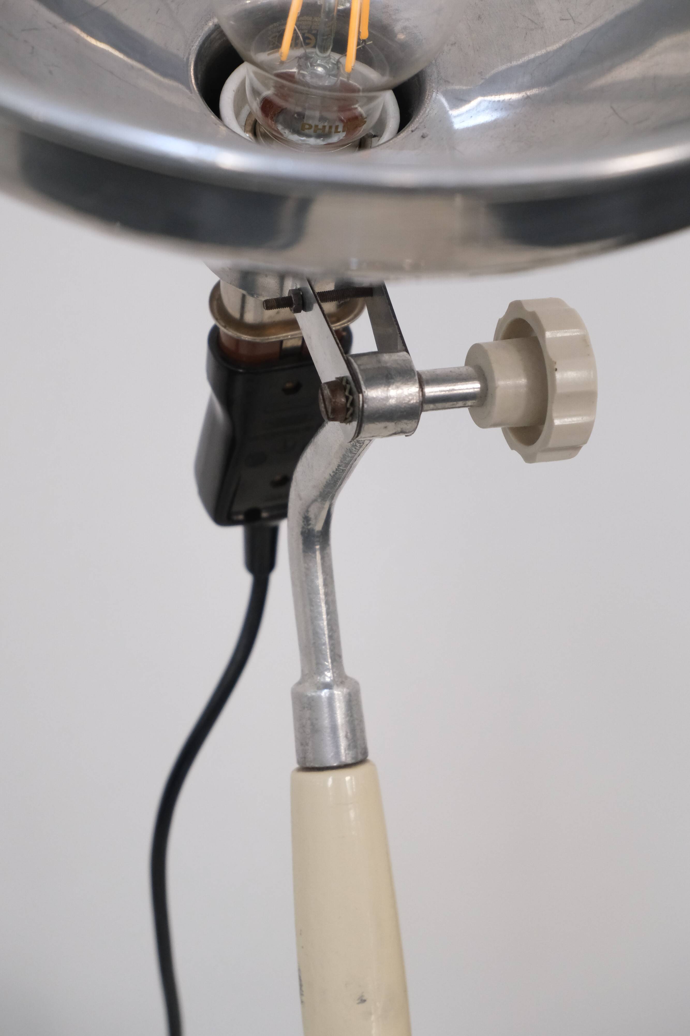 Industrial table lamp by Kurt Rosenthal