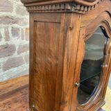 Wall cabinet XIXth in walnut