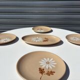 Vintage St Amand Earthenware Plate – “Autumn” Model