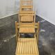 Chaise pliante des années 1980