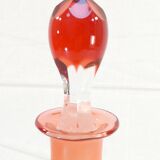 Amber pink Crystal Wine Decanter