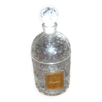 Flacon bouteille parfum Guerlain vintage héritage edt 500 ML vide