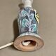 Duo of scandinavian ceramic lamps design 1960
