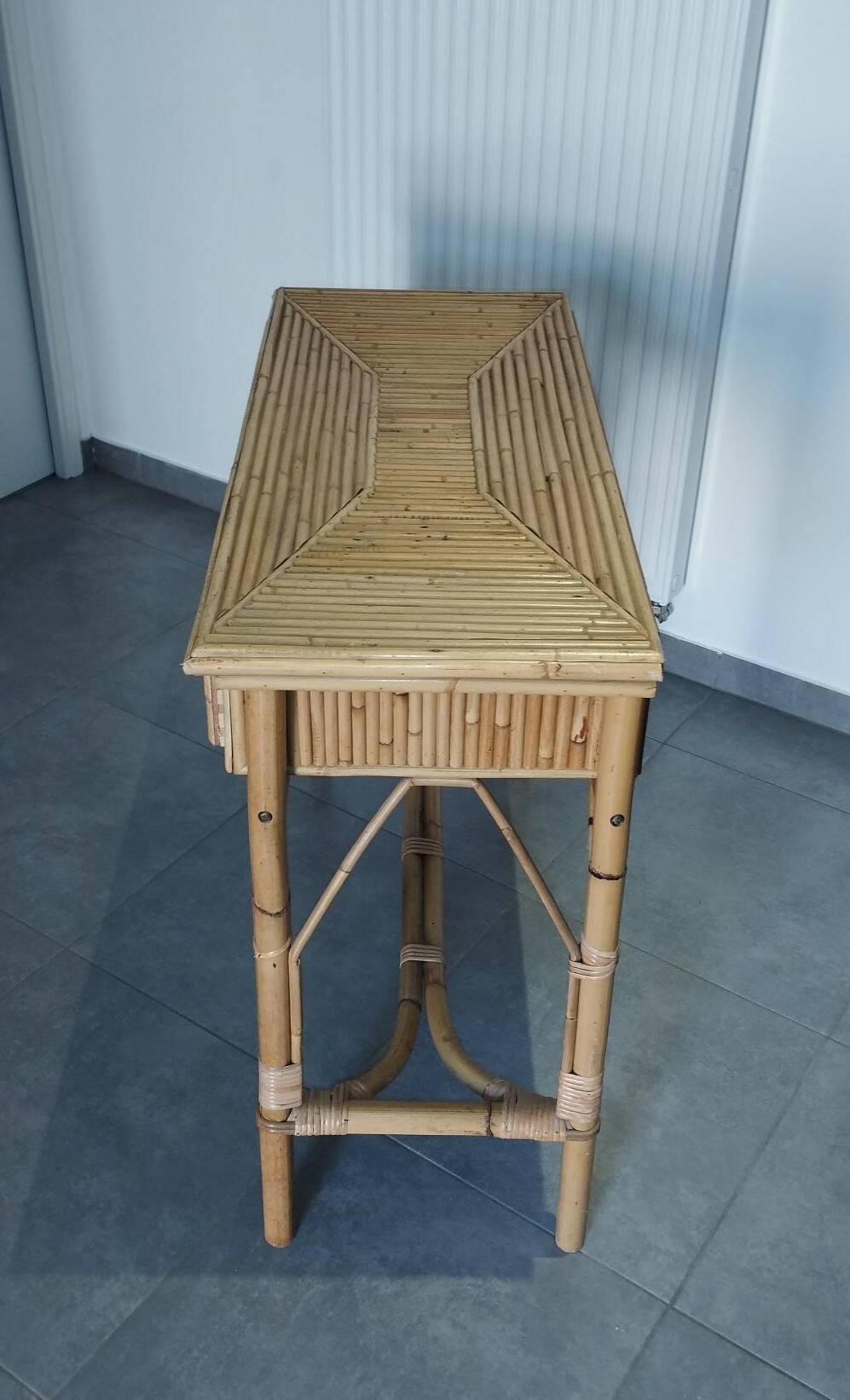 Vintage console attributed to Vivai del Sud.