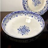 4 old Moustiers plates