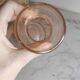 Antique pink vase
