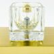 Large Crystal Glass & Brass Wall Lights - Peill & Putzler, Germany, 1970s