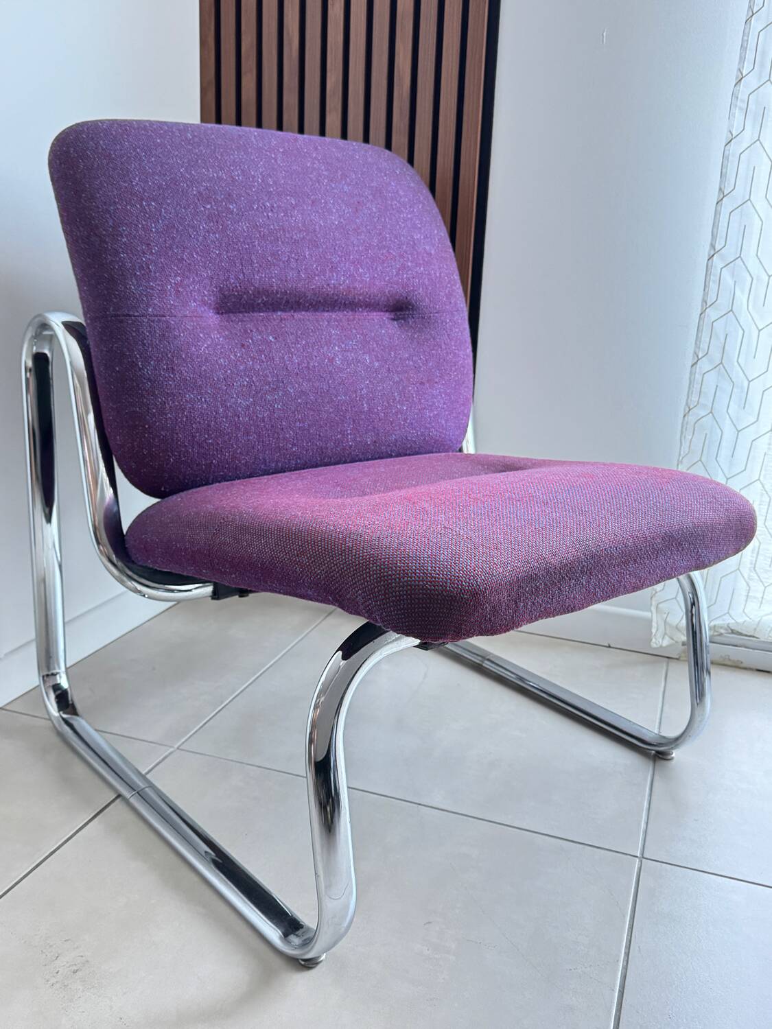 Old vintage Strafor fireside chair