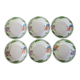6 assiettes à pain amapola villeroy boch