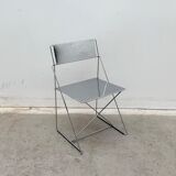 Nuova X Line chair for Magis in chrome, Italy 1980