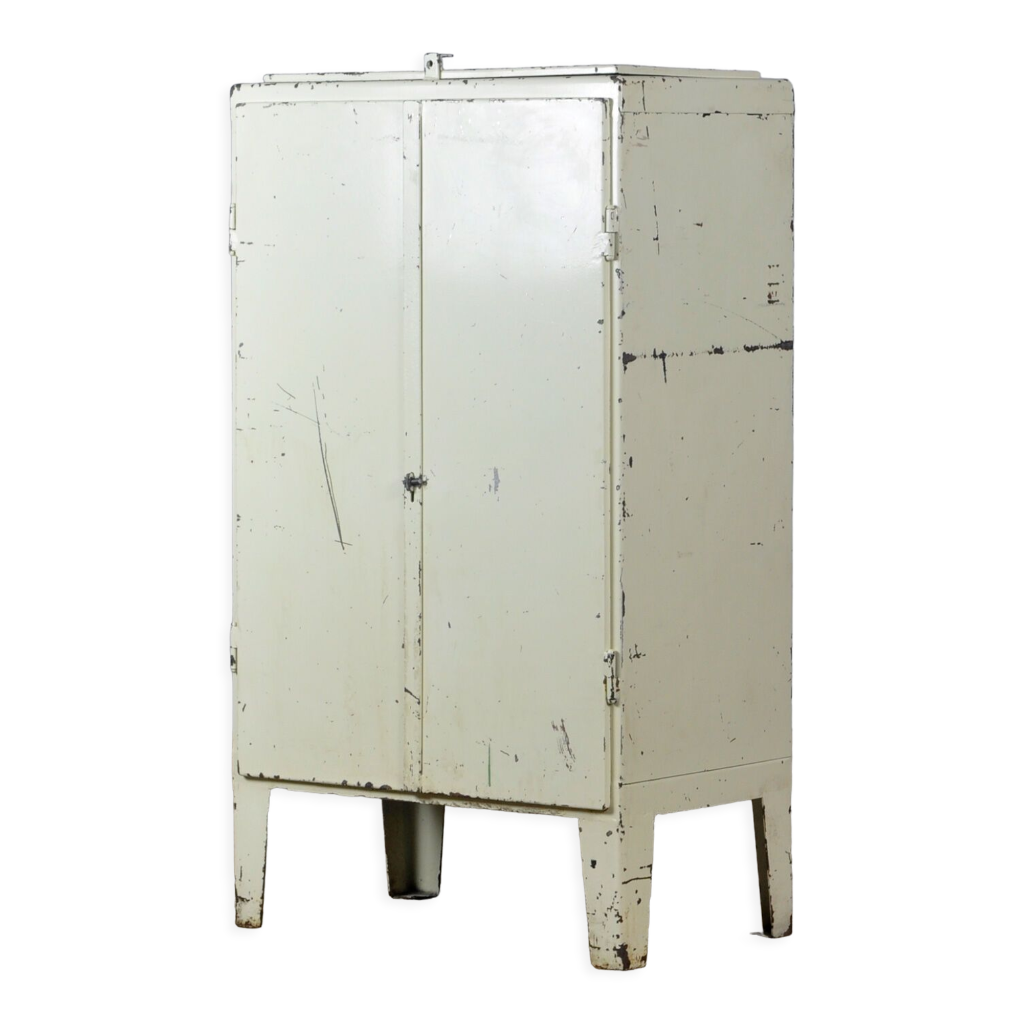 Industrial iron cabinet, 1960s