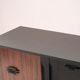 Vintage black  and rosewood sideboard