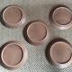 Series of 5 stoneware plates