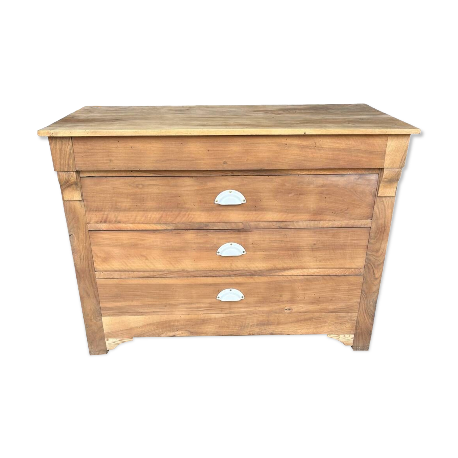 Louis Philippe chest of drawers in raw wood