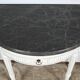 Half-Moon Console in Rechampi Wood, Louis XVI style – Early 19th century
