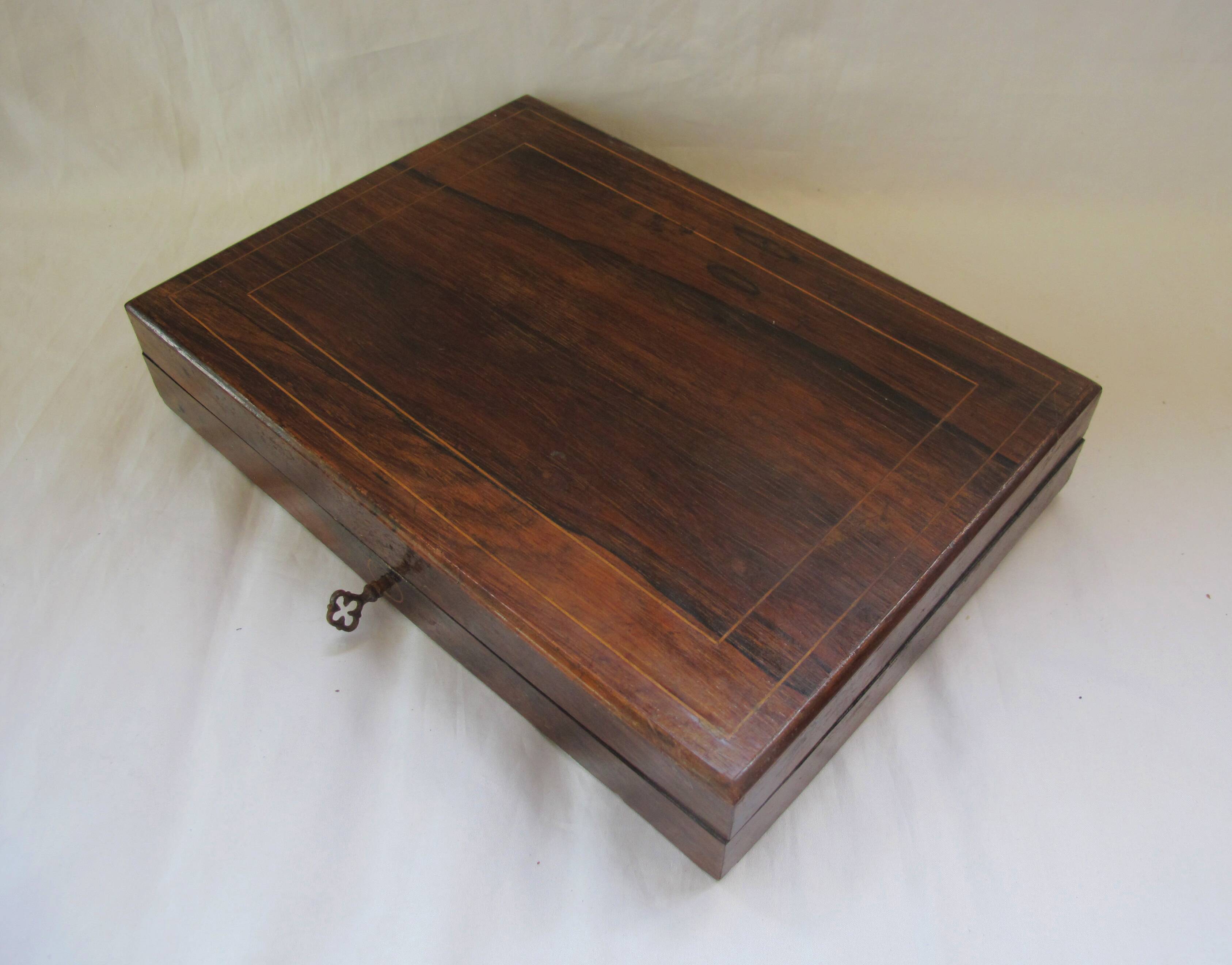 beautiful wooden storage box or jewelry box
