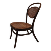 Bentwood and cane nursing chair by J&J Kohn, 1910