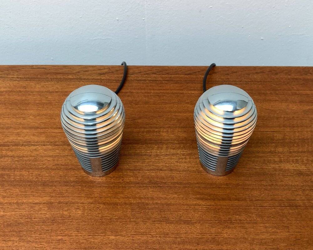 Postmodern Zen table lamp by Sergio & Oscar Devesa for Metalarte, 1980s.