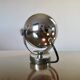 Pair of chrome "eye ball" wall lights 1970