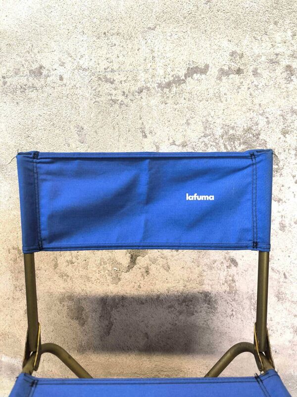 Paire de chaises de camping vintage Lafuma