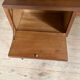 Vintage oak console desk