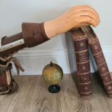 Old articulated wooden prosthesis