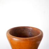 Vase en bois