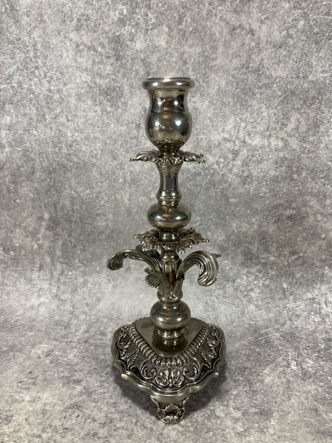 Vintage metal candlestick/candlestick. Candelabra/Torch