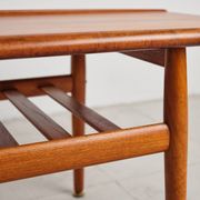 Large coffee table by Grete Jalk, Mid-Century Danish design.