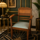 Art Deco bridge armchair