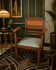 Art Deco bridge armchair