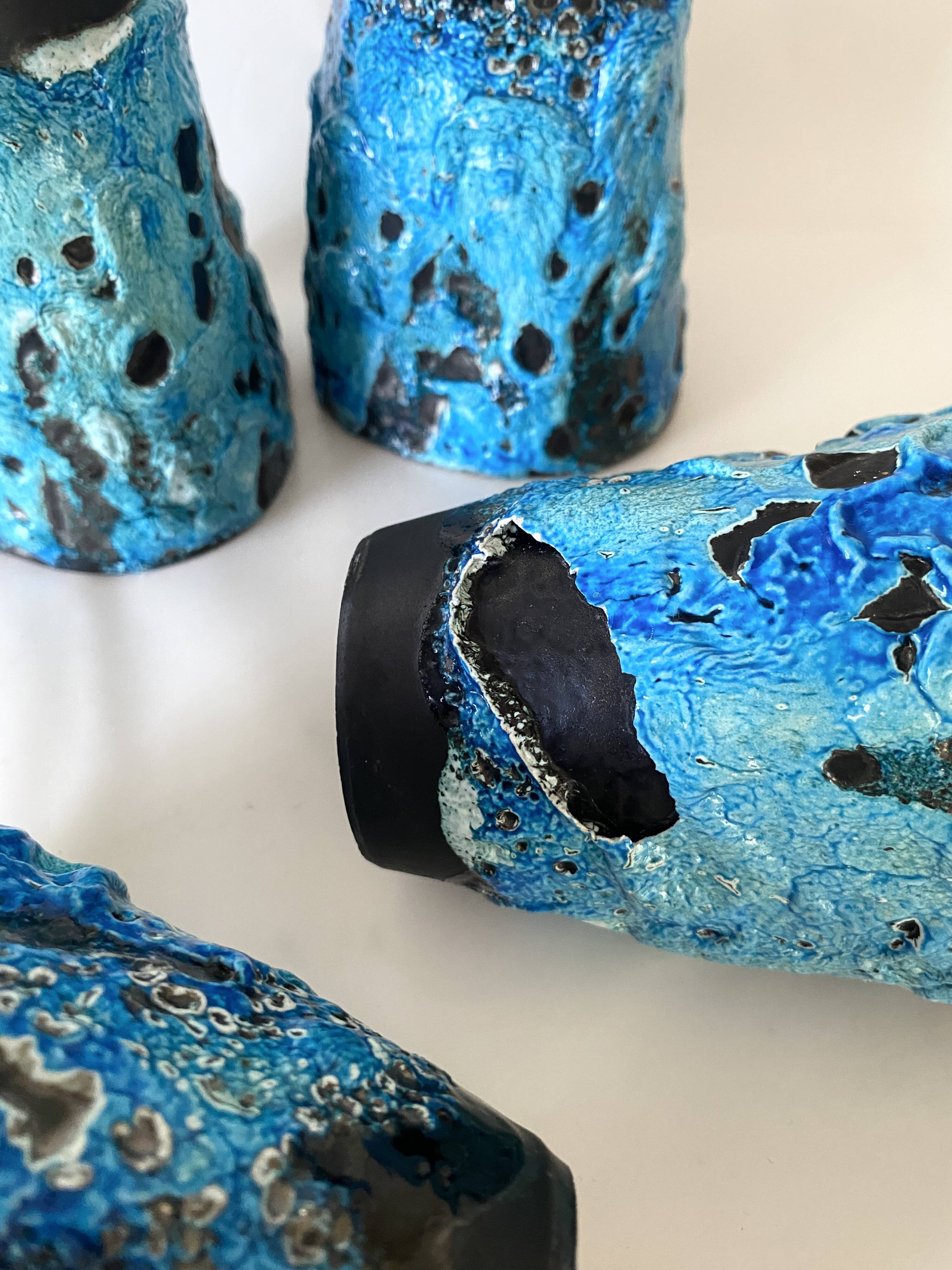 Ceramic vases from the 1970s