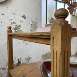XS oak draper's table