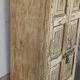 Old yellow wooden cabinet