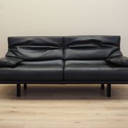 Leather sofa Alanda, Italian design, 1980s, manufacturer: B&B Italia, desig