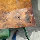 Established iron wooden top