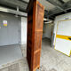 Corner library in solid cherry wood - 20th century