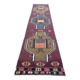 Handmade Large Colorful Hallway Rug