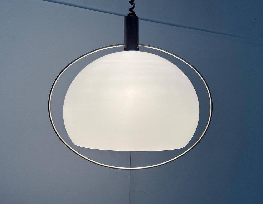Swiss pendant lamp from the space age of the mid-century by Temde, 1960s