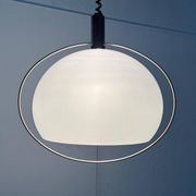 Swiss pendant lamp from the space age of the mid-century by Temde, 1960s