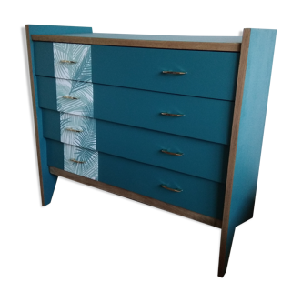 Vintage Scandinavian style chest of drawers