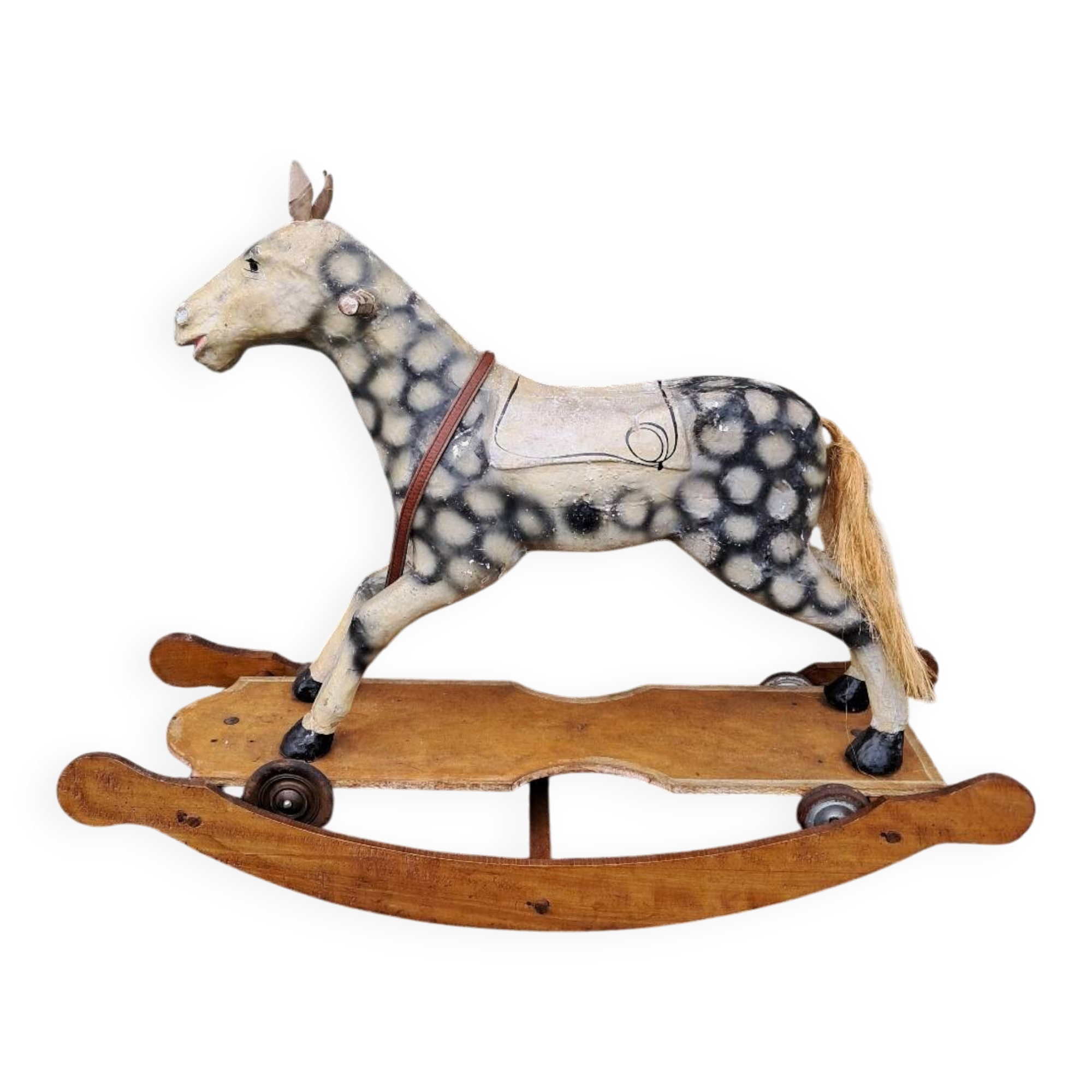 Wooden horse toy