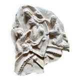 Plaster bas-relief