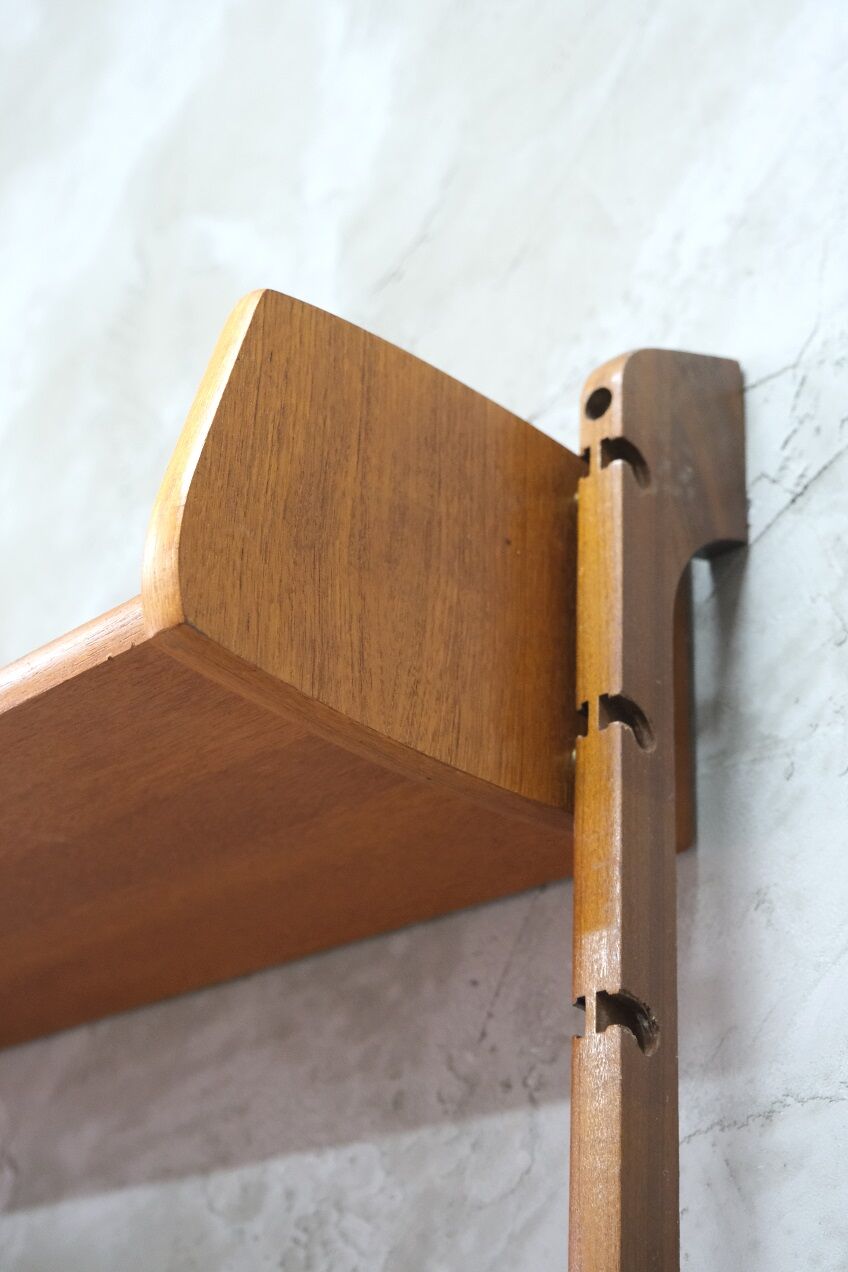 Mid-Century Modular Teak Wall Unit by John Texmon for Blindheim Mobelfabrik, Norway,  1960s