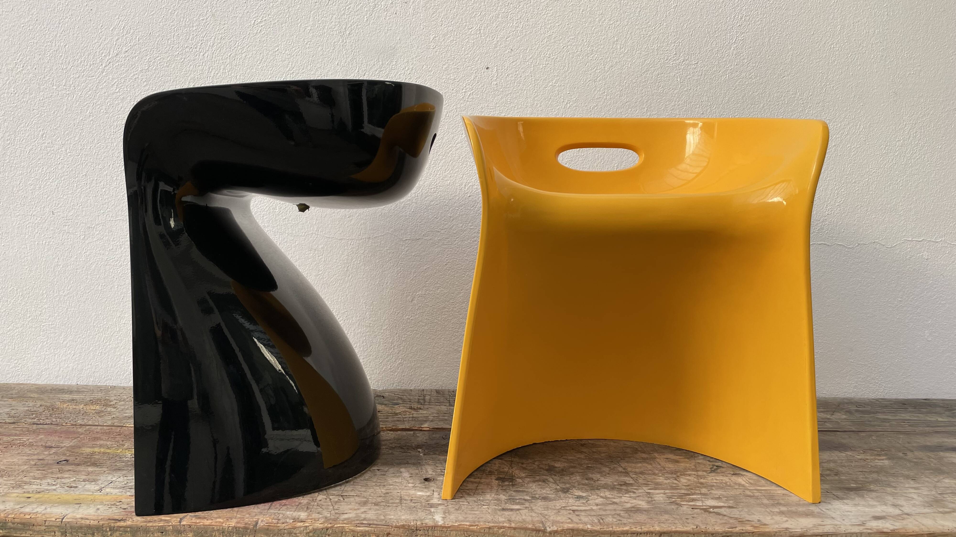 Paire de chaises « Bowl-chairs » design