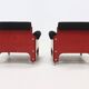 Rare Set of 2 ‘t Spectrum ‘SZ85’ Lounge Chairs by Jan Pieter Berghoef 1960s