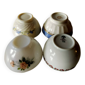 Set of 4 vintage bowls