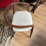 Kai Kristiansen Troja armchair in teak circa 1960.