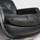 Fauteuil en cuir Eugen Schmidt, 1960