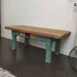 Small solid wood bench/coffee table